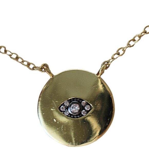 New in Package - Nordstrom Rack "Evil Eye" Pendant - 925 Sterling - Picture 1 of 5